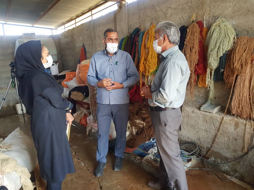 اشتغال مستقیم و غیرمستقیم 500 نفر با بهره‌مندی از کارگاه رنگرزی سنتی در مرودشت